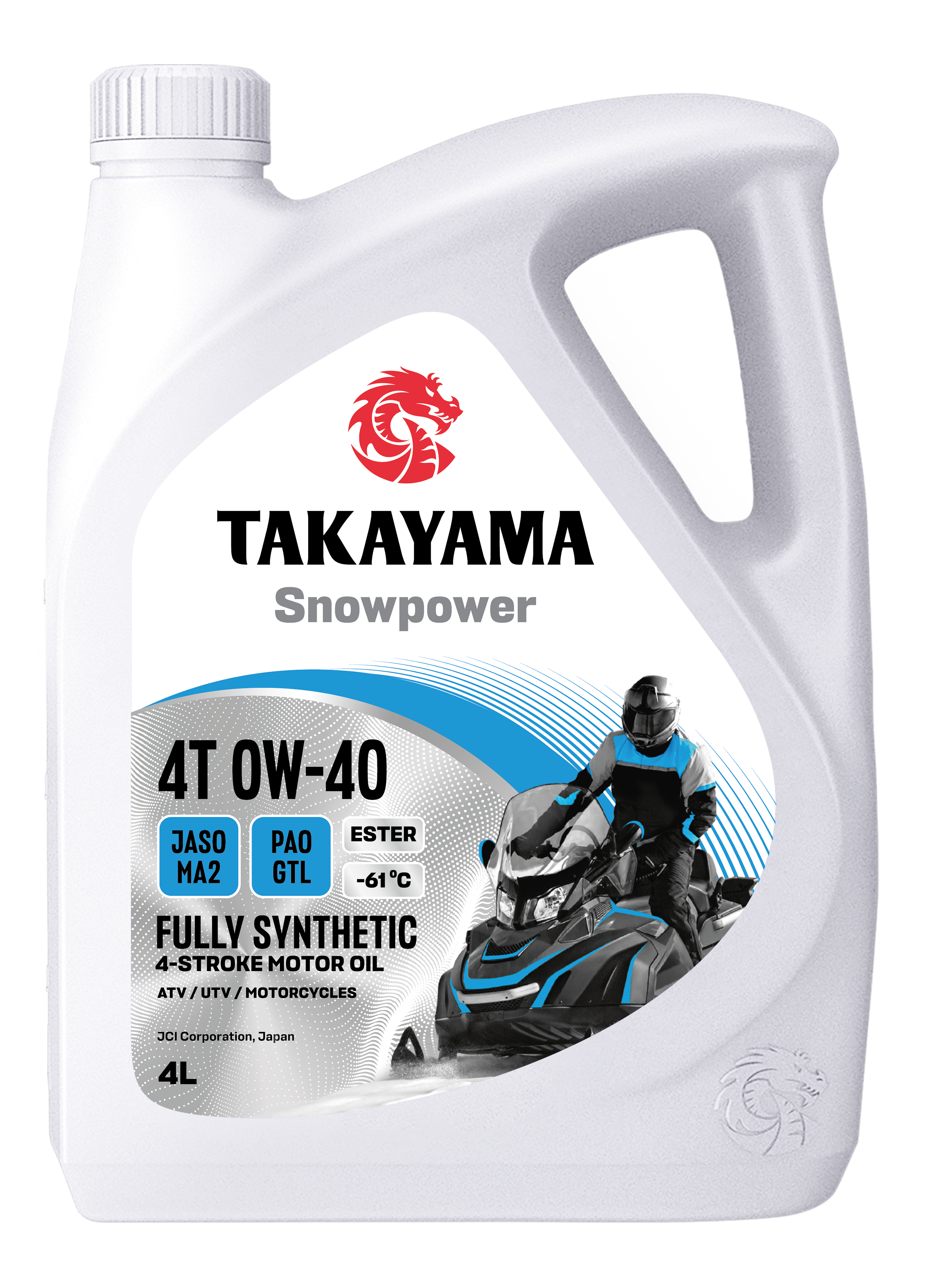 Моторное масло Takayama Snowpower 4T 0W-40